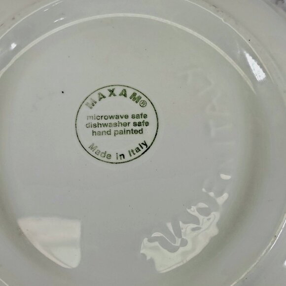 Hand-Painted “Italian Daisy” Serving Bowl by Maxam Italy La Primula Serving Bowl - Picture 6 of 6